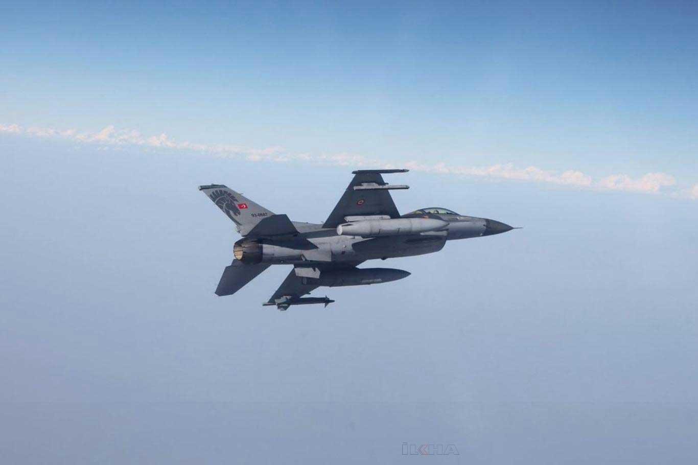 Irak'ın kuzeyinde PKK'ye yönelik hava harekâtı düzenlendi